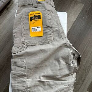 SOLD Carhartt Loose Fit Work Shorts - Beige